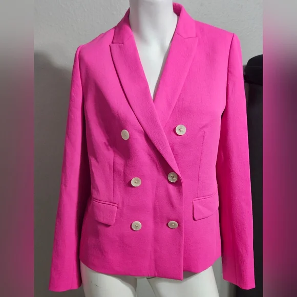 NWT J.CREW pink blazer size 4 - Picture 6 of 10